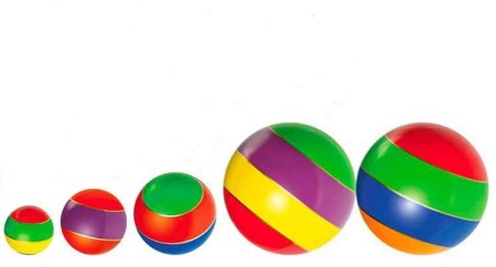 Купить Мячи резиновые (комплект из 5 мячей различного диаметра) в Гусь-Хрустальном 