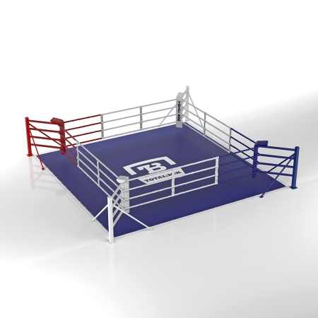 Купить Ринг боксерский напольный Totalbox на упорах 5х5м в Гусь-Хрустальном 